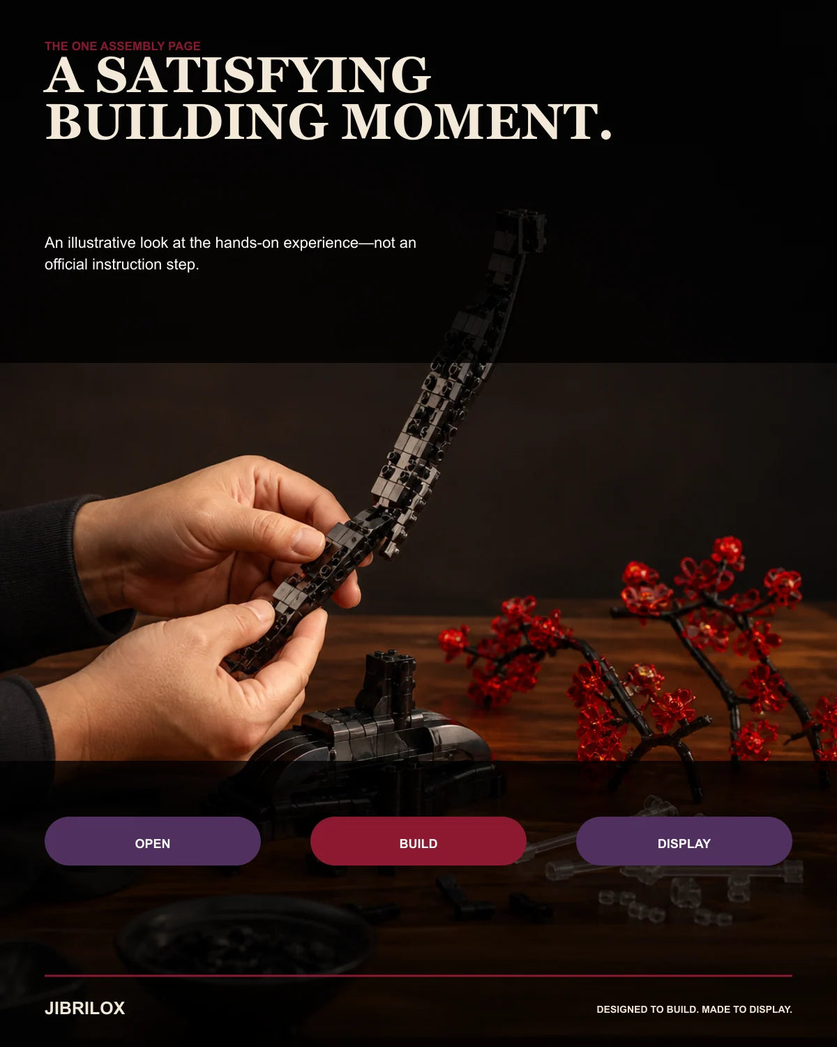 JIBRILOX Crimson Bloom Revolver detail 6