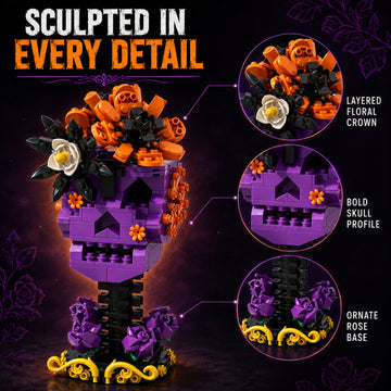 JIBRILOX Nocturne Bloom Skull