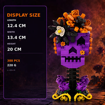 JIBRILOX Nocturne Bloom Skull
