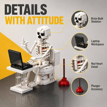 JIBRILOX Skeleton Work-Break Display — product details