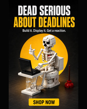 JIBRILOX Skeleton Work-Break Display — social feed