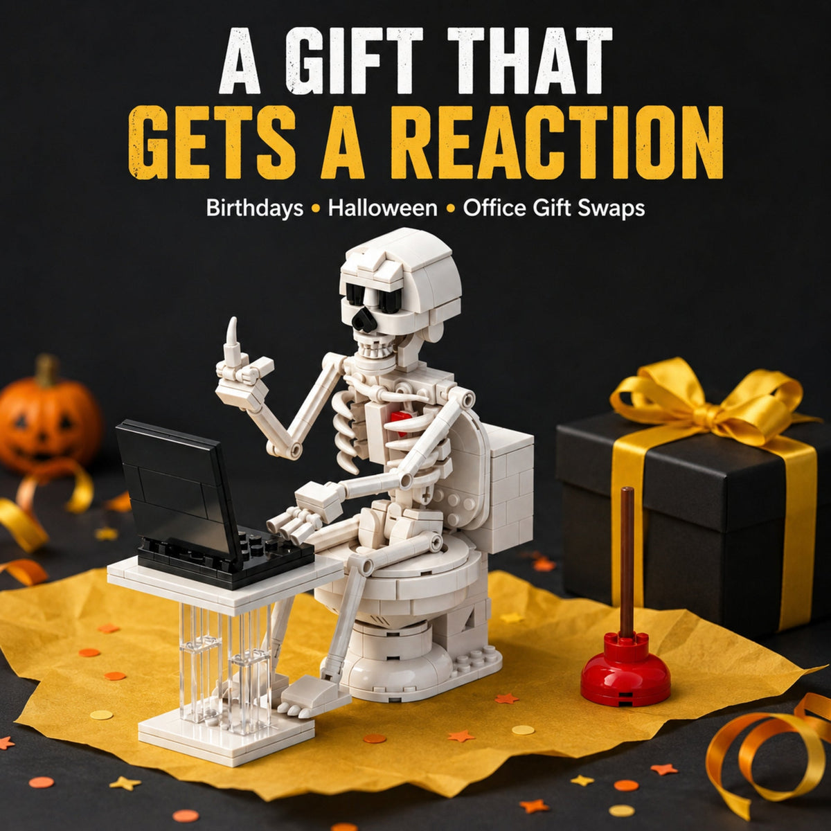 JIBRILOX Skeleton Work-Break Display — gift display
