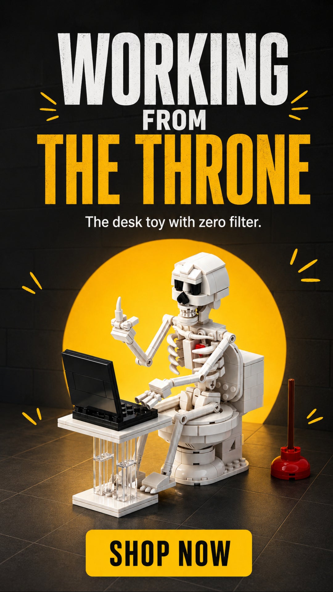 JIBRILOX Skeleton Work-Break Display — story
