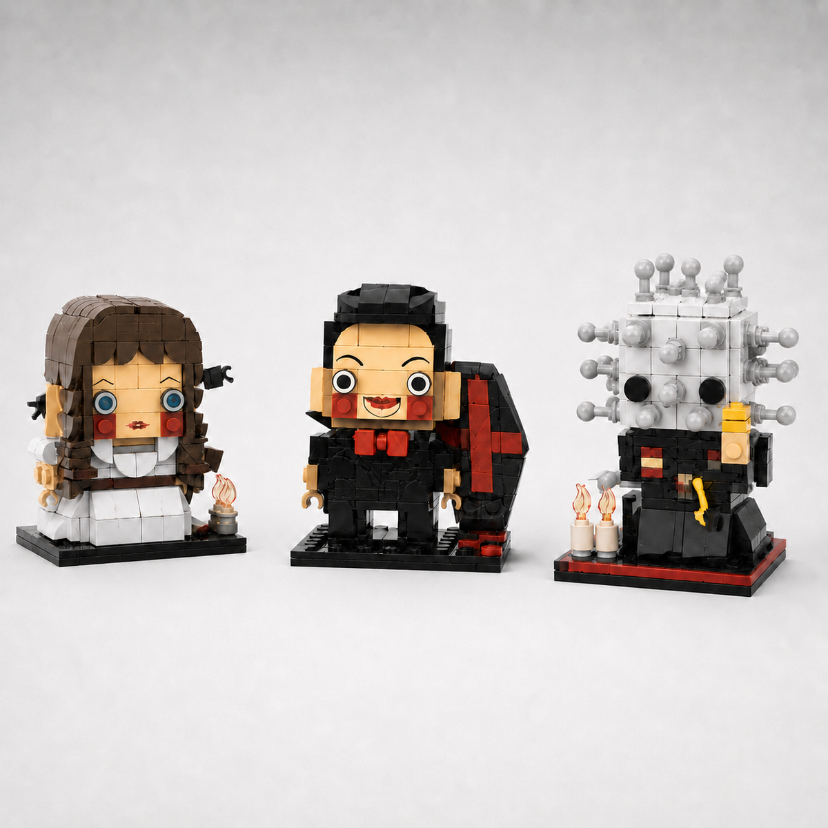 JIBRILOX Spooky Trio horror movie building set image 10